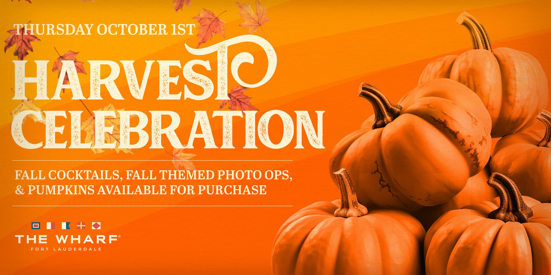 Harvest Celebration event flyer