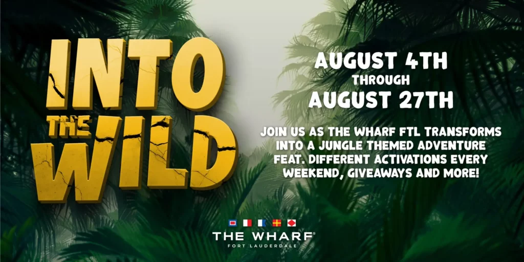 INTO THE WILD ANNOUNCEMENT FLYER