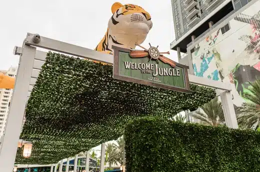 WELCOME TO THE JUNGLE SIGN