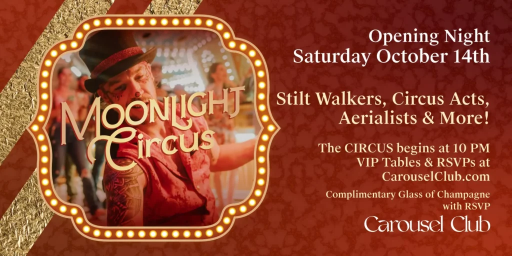 MOONLIGHT CIRCUS FLYER