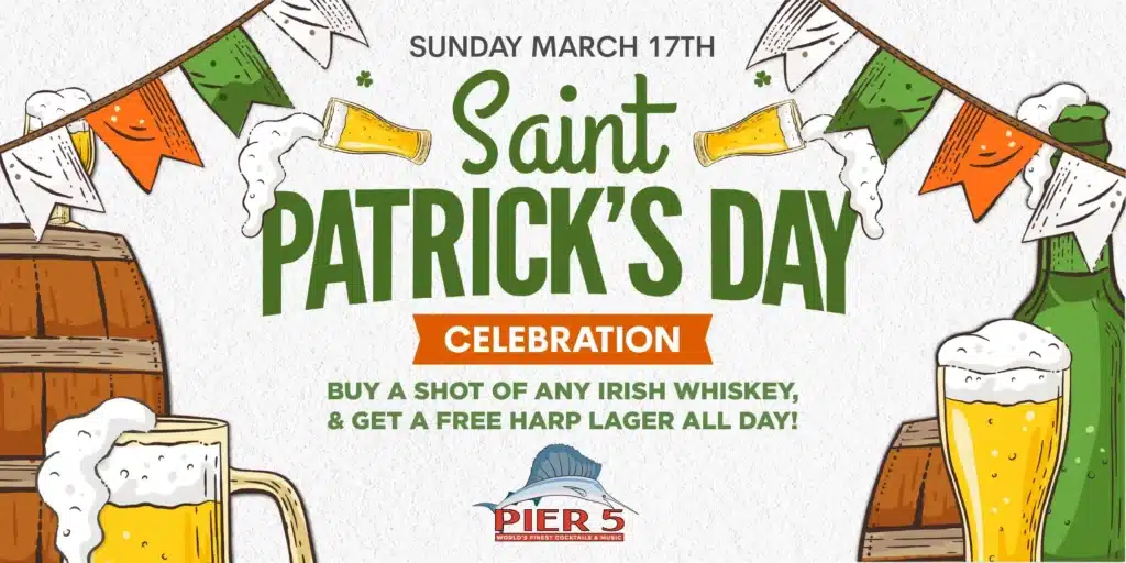 St. Patrick's Day Celebration flyer