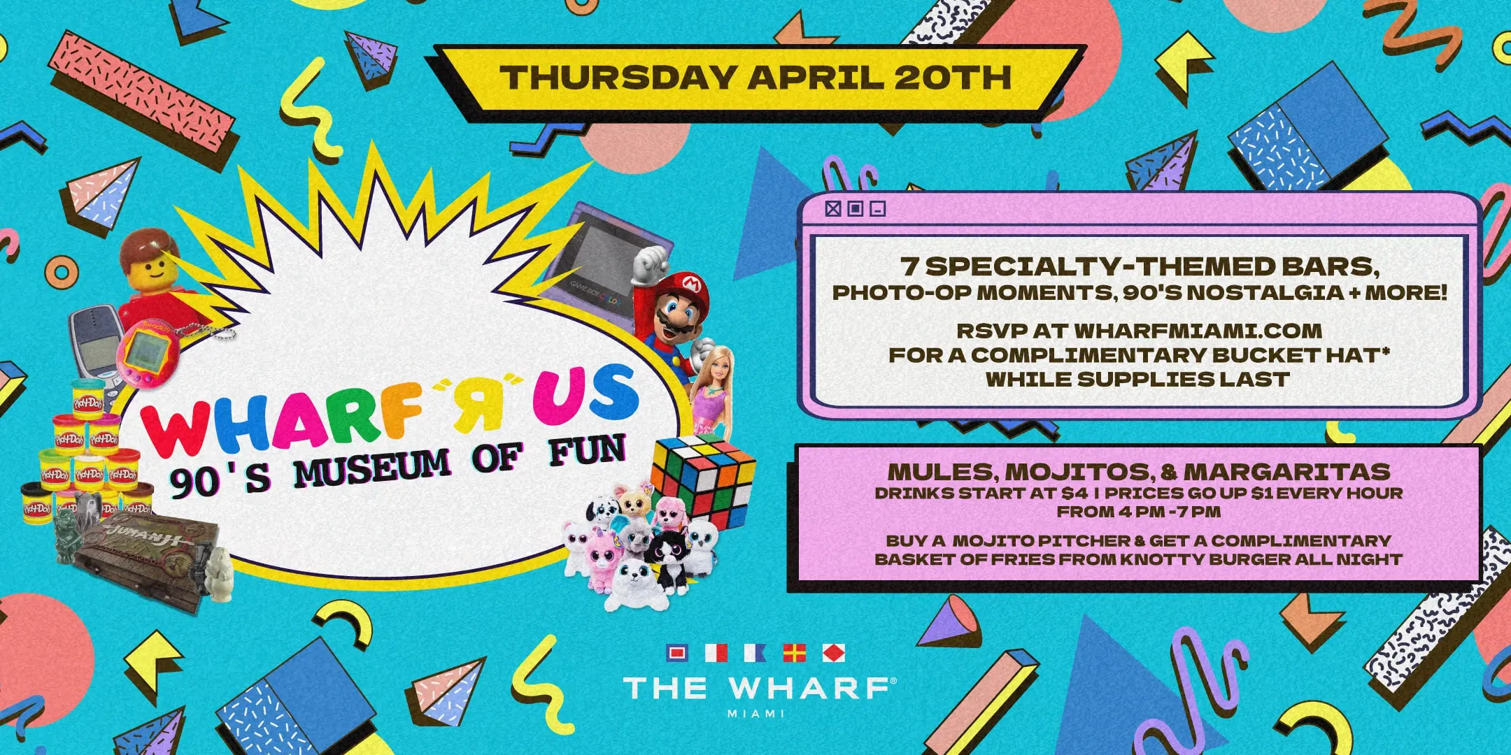 WHARF R US 90'S MUSEUM OF FUN