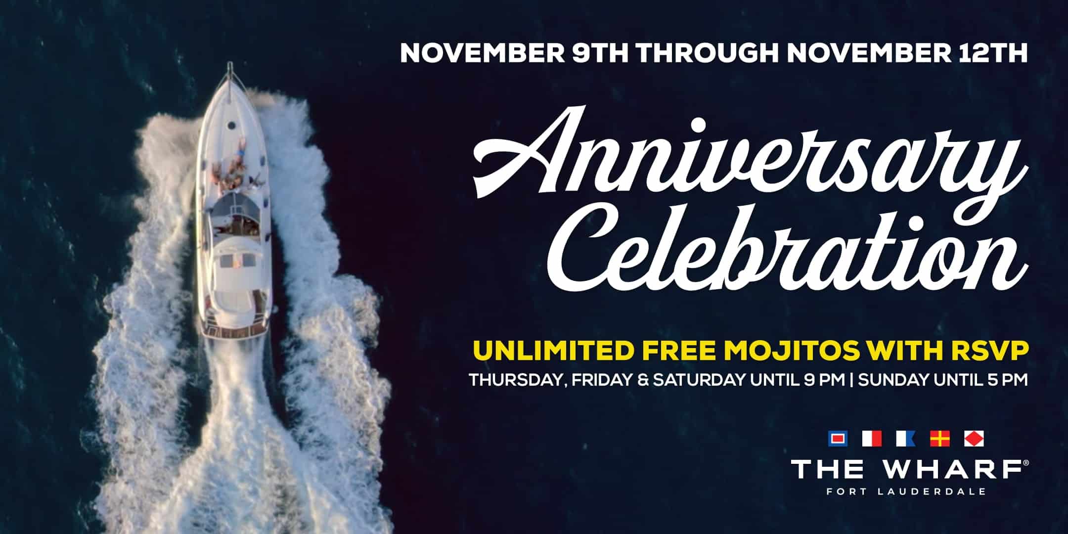 ANNIVERSARY CELEBRATION ANNOUNCEMENT FLYER